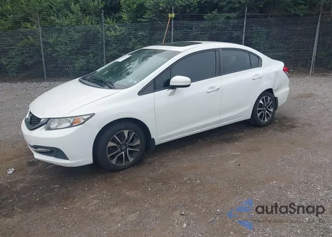 2014 Honda Civic Ex из США, поврежденный, VIN 19XFB2F83EE215903